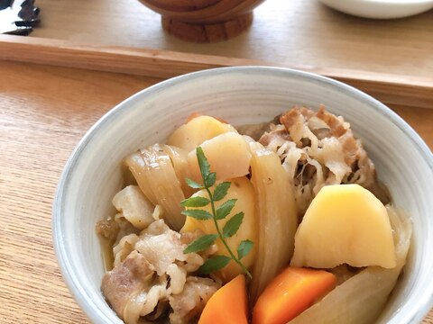 定番！お肉柔らか肉じゃが